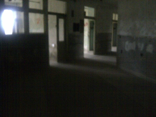 We started the tour at dusk so the sun was still out.  As the tour progressed it got darker and darker outside...