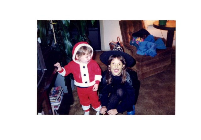 Santa Claus and a Witch