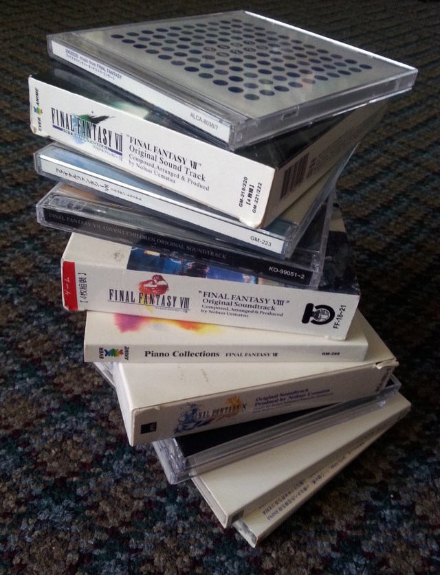 My Final Fantasy CD collection.  