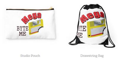 Mega Byte Me bags