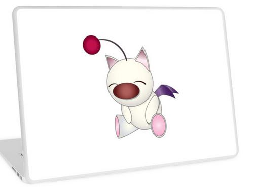 Moogle laptop skin
